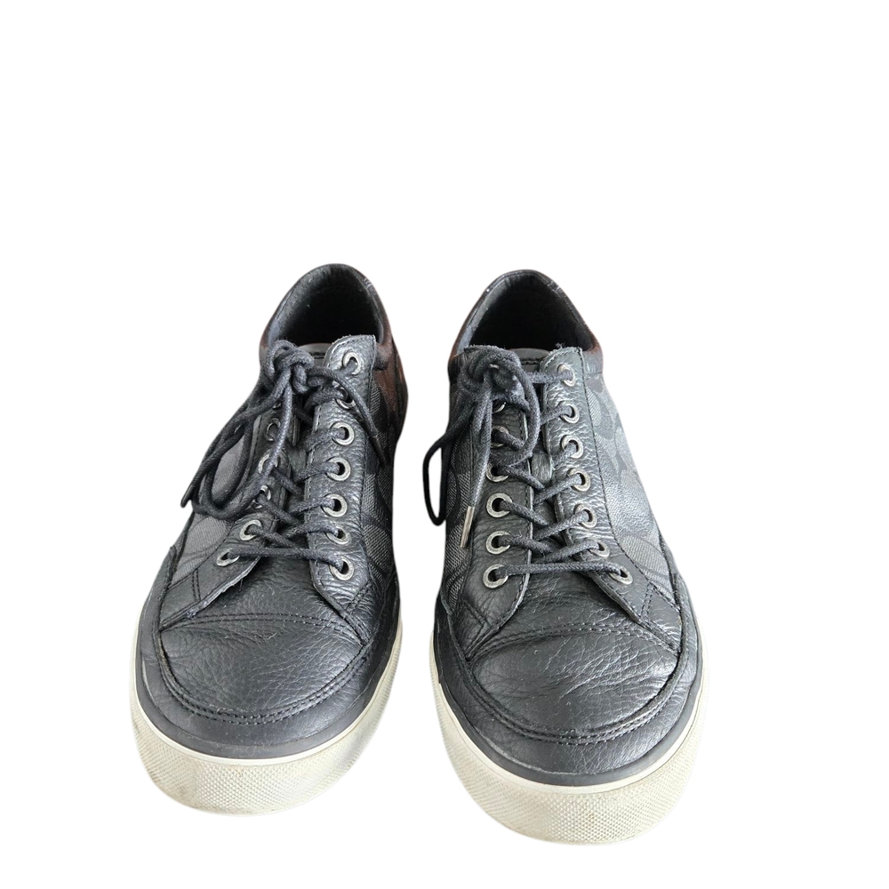 Coach Black Porter Lo-Top Sneakers Men's Size 10D